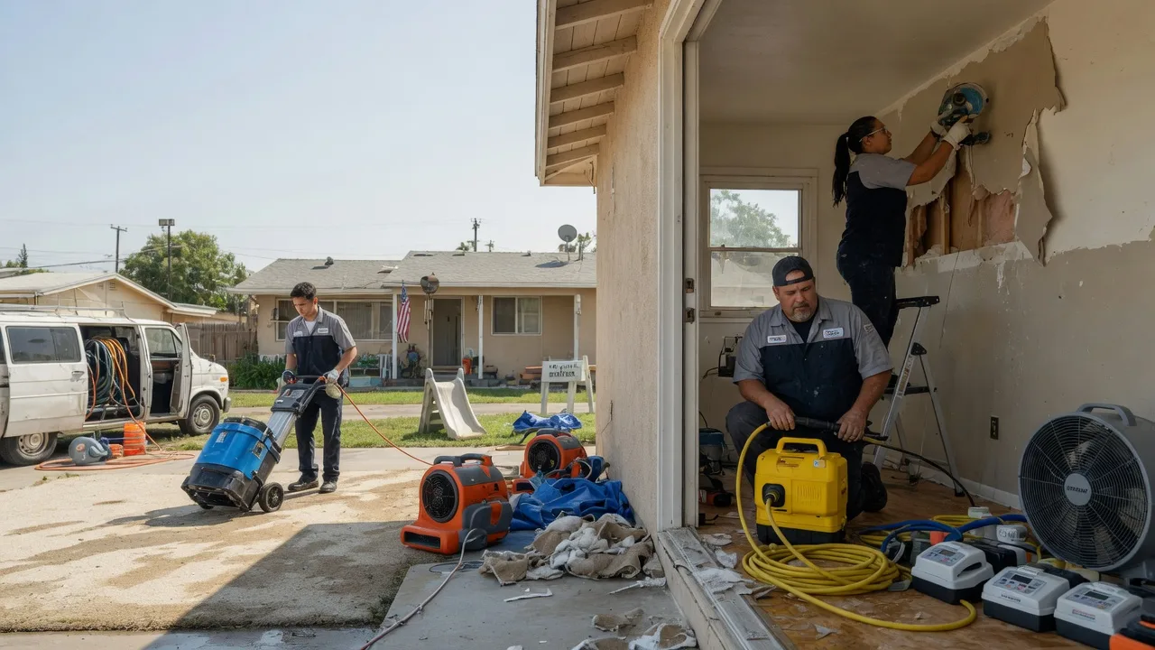 Water Damage Restoration in Texline, TX near me